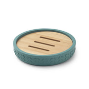 PORTASAPONE THEA D.12XH3CM BAMBU / VERDE.