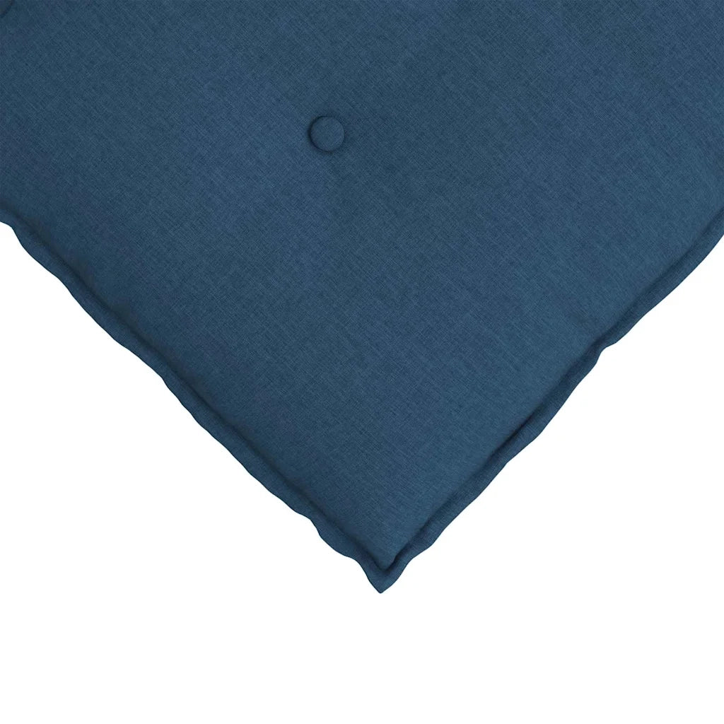 Cuscino per Schiena Blu 100 x 19 x 50 cm Tessuto 42014752