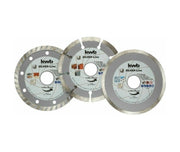 Set Dischi Diamantati KWB D.115 mm Universali Pz 3