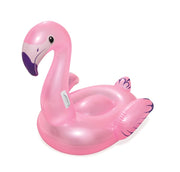 CAVALCABILE MARE PISCINA GONFIABILE FENICOTTERO 122X99X105 CM