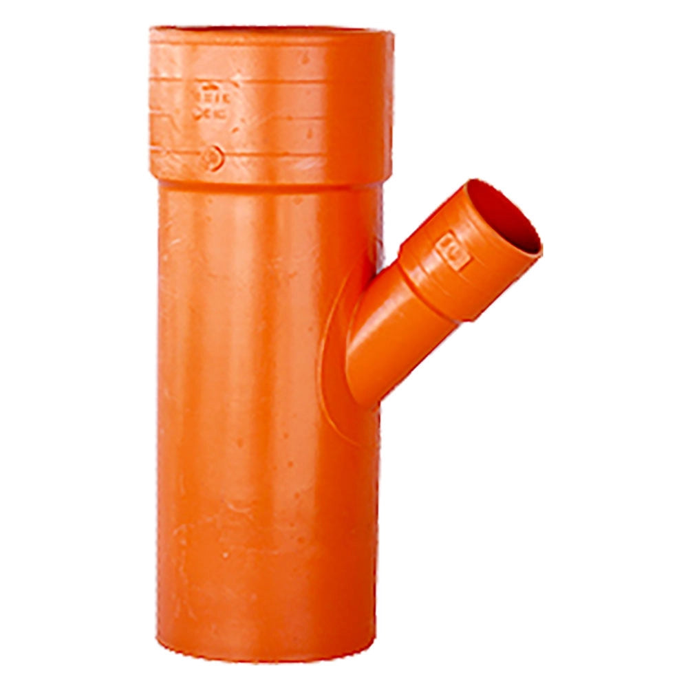 Braga Ridotta 45 ° in PVC 45 ° Ø 100 40