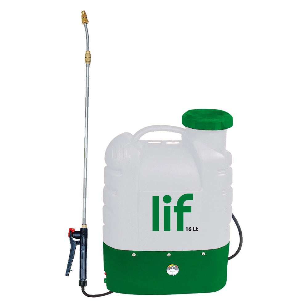 POMPA IRRORATRICE A BATTERIA 'MAYA' 10Ah piombo peso 5 kg P16  - LIF