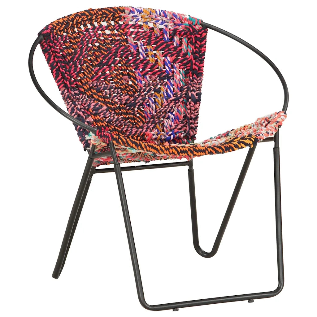Sedia Acapulco Multicolore in Tessuto Chindi 286609