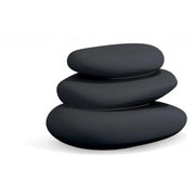 Pietre decorative d’arredo di design 75x62 in polimero antracite resistente per interno ed esterno - Made in Italy - Monacis