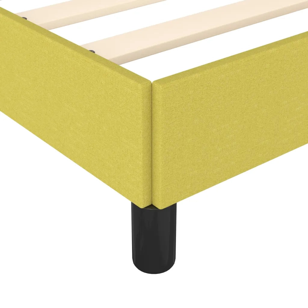 Giroletto senza Materasso Verde 200x200 cm in Tessuto 347097