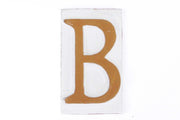 Lettera Numero Civico In Terracotta B Cm 5 Altezza 8 Set 5 Pezzi - Masidef