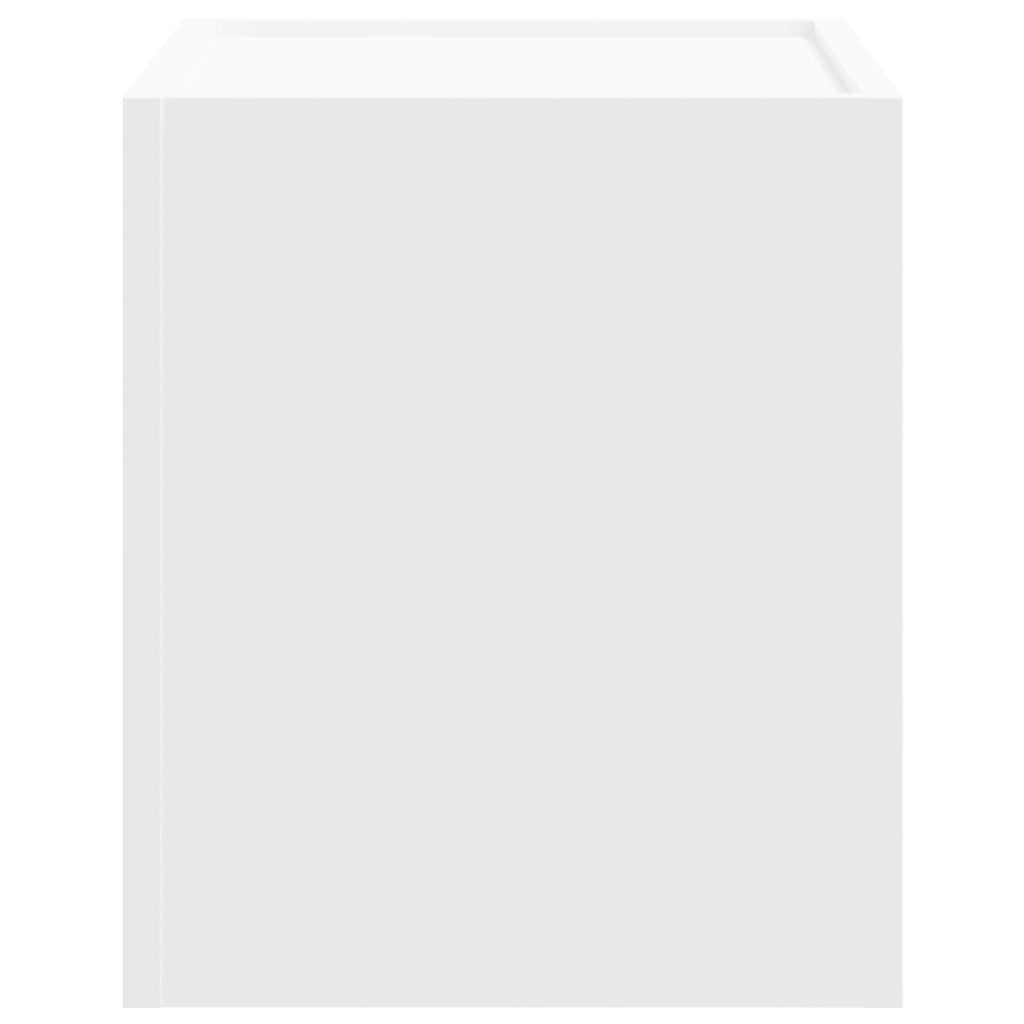 Comodino a Parete Bianco 45x30x35 cm 848325