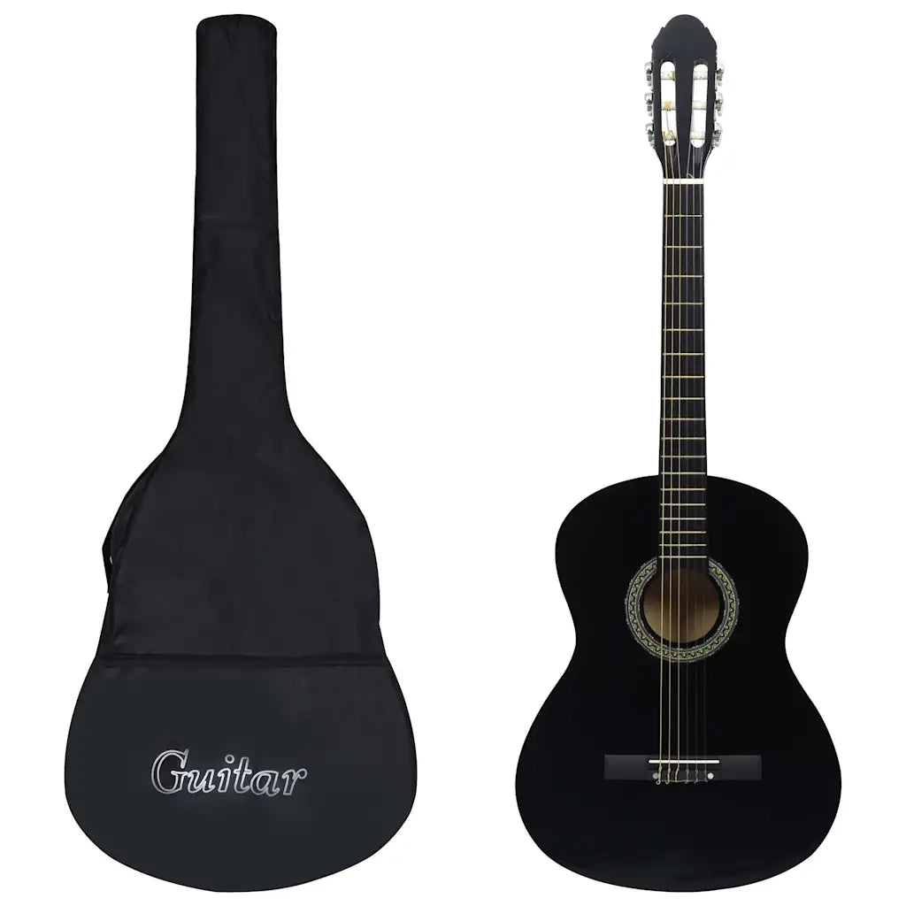 Chitarra Classica per Principianti con Custodia Nera 4/4 39 3055600