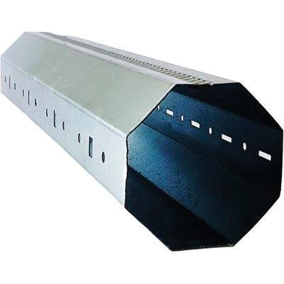 RULLO LISCIO X AVVOLGIBILI  ZINCATO OTTAGONALE S.MM 0,8 MT 1.6