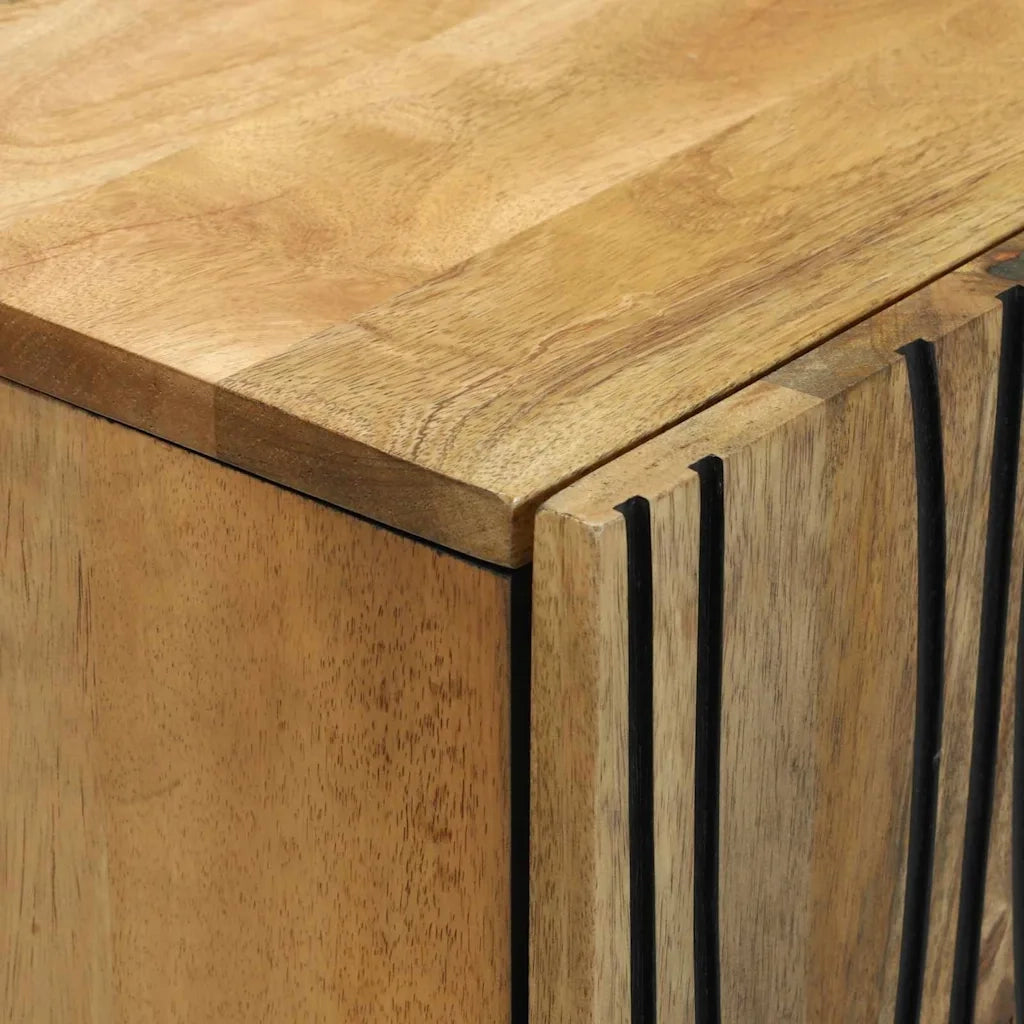 Set di mobili per il bagno 3 pcs Marrone Legno multistrato