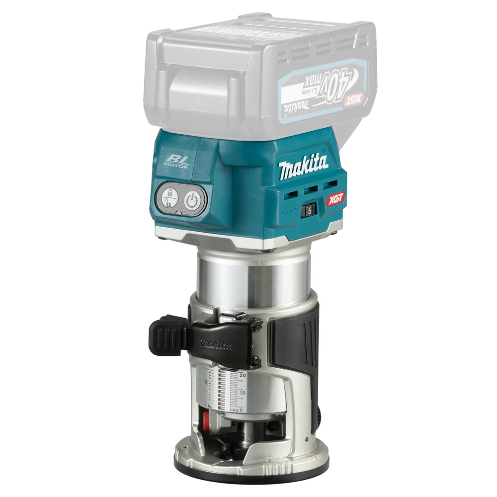 Rifilatore Fresatrice Makita RT001GZ 40Vmax XGT Brushless a Velocità Variabile