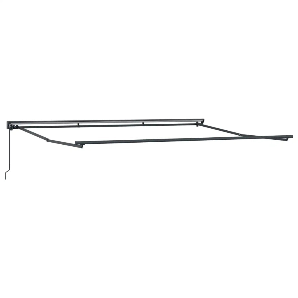 Tenda retrattile manuale Antracite 5 × 3,5 m 3420480