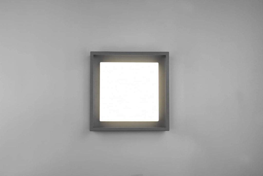 Plafoniera esterna LED Trio Witham antracite 14W IP54