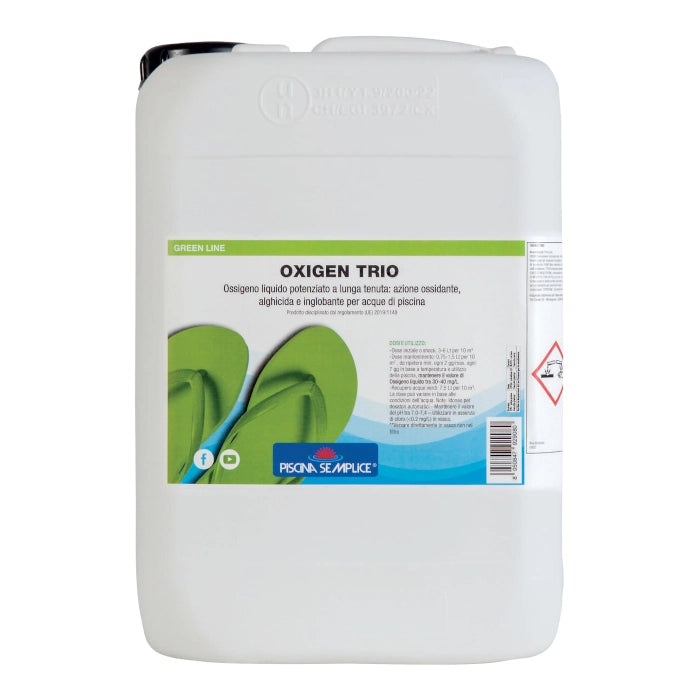 Oxigen Trio 10Kg - Ossigeno Liquido Potenziato