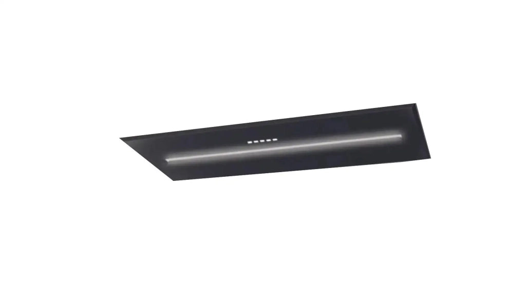 CAPPA BLOCK LINE - cm 52 - Nero Zincato - 800 m3/h
