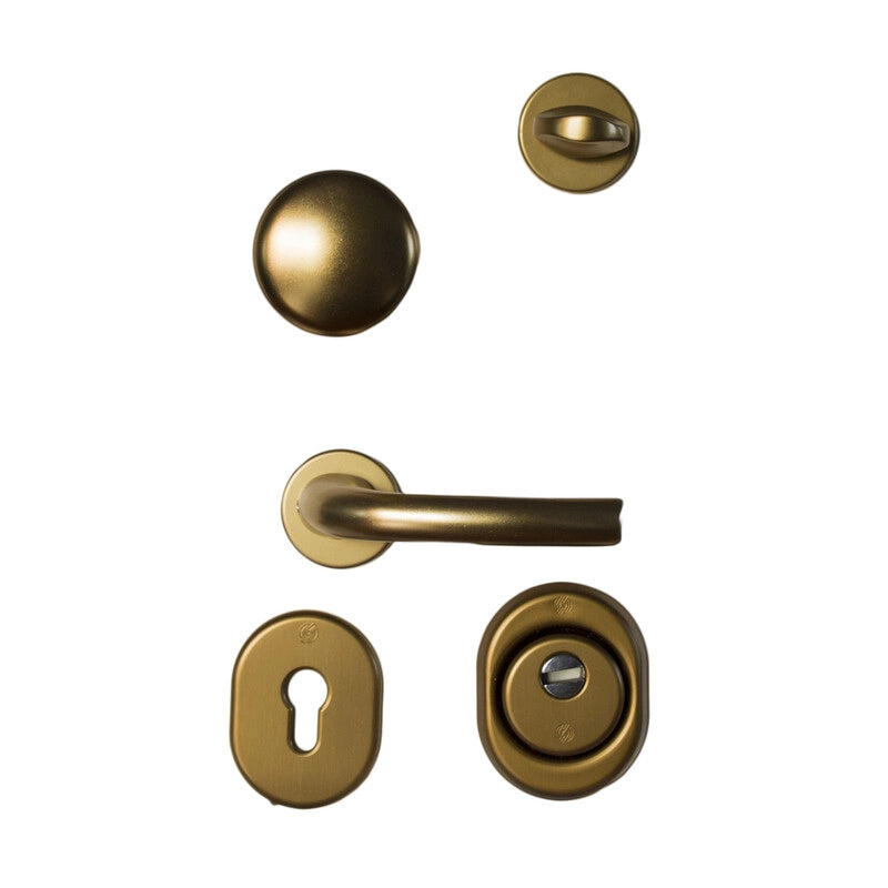 C KIT ACCESSORI BRONZO P/PORTA BLINDATA CIL EUROP