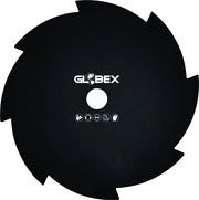 Globex DISCO IN ACCIAIO A 8 DENTI PER DECESPUGLIATORE Ø mm. 255