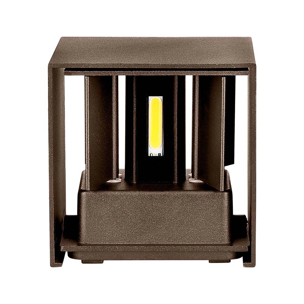 Applique da Parete LED Doppio COB 11W Grigio Dimmerabile 3000K IP65 – V-TAC – VT-759-12-C