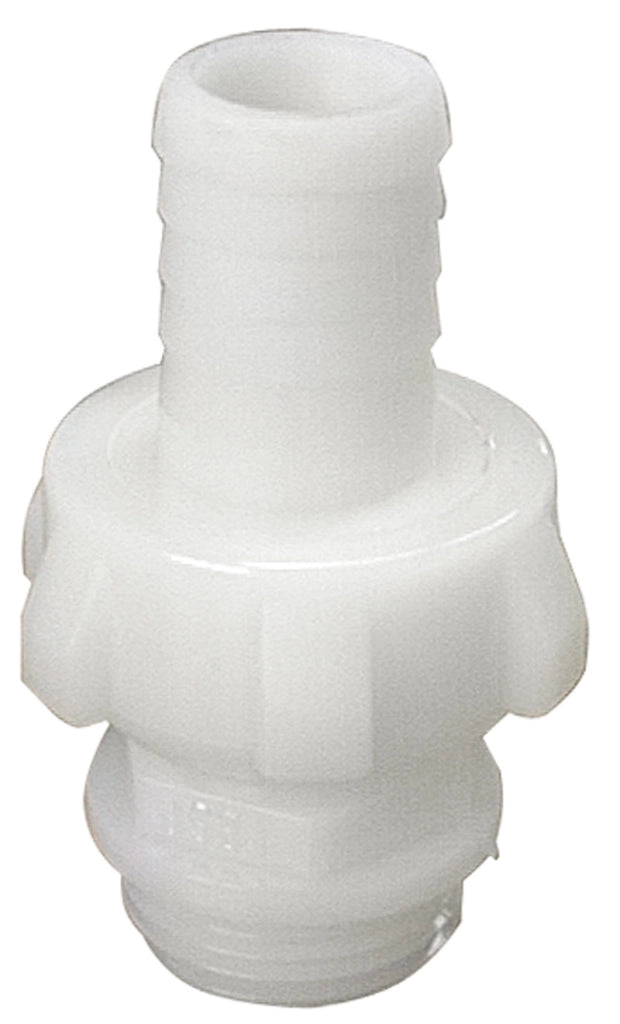 RACCORDO IN NYLON PER POMPE DIRITTO 3PZ. mis. 1.1/4x30