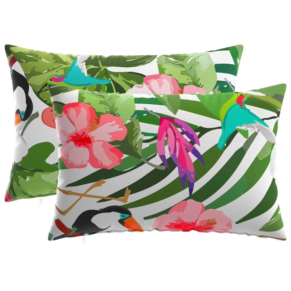 Cuscino con cuscino HEERLEN 2 pz Multicolore Poliestere 927448