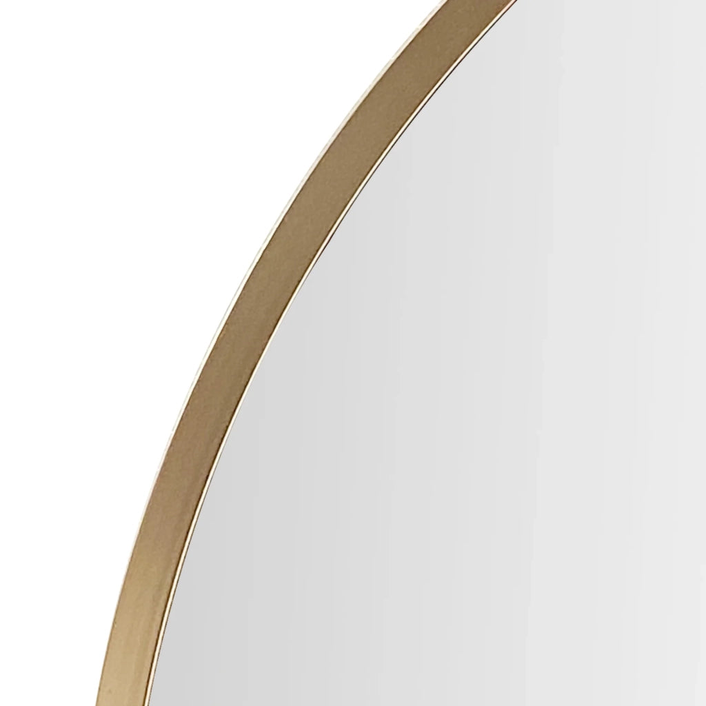 Specchio da parete rotondo diametro 50 cm oro 03_0007917