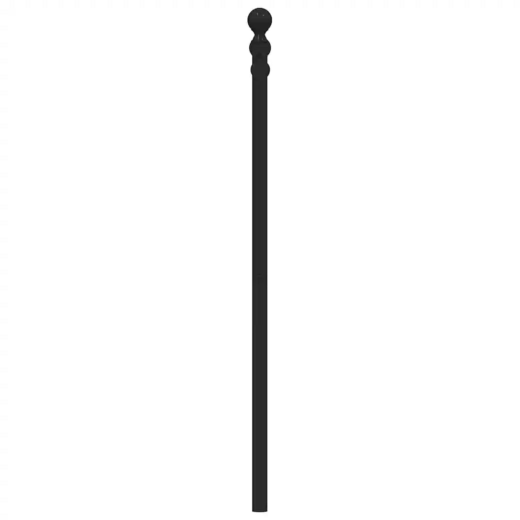 Testiera di Ricambio in Metallo Nero 100 cm 353566