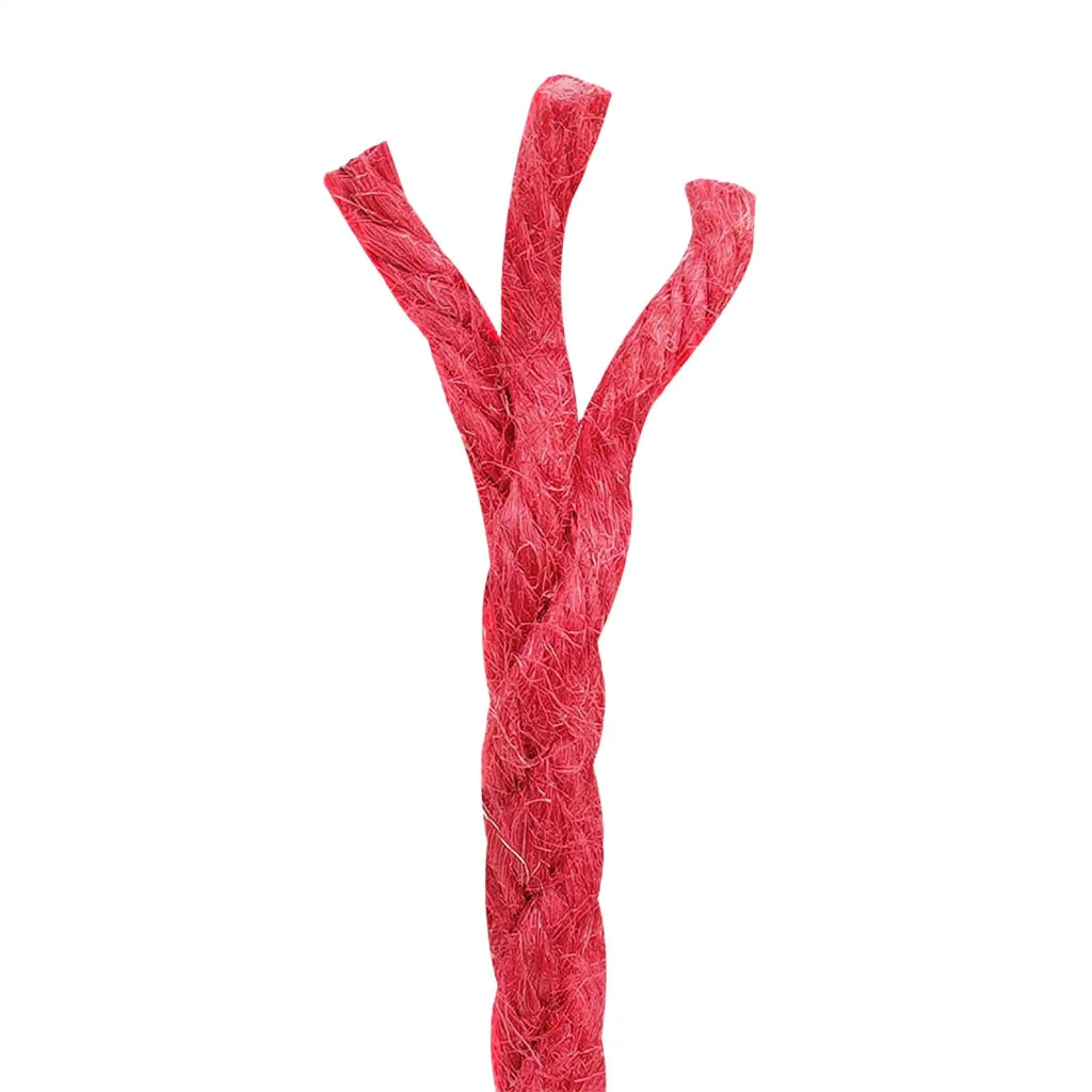 4 mm Rosso 100% juta Tossa 42011700