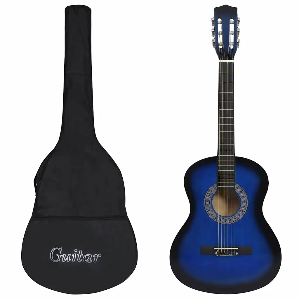 Chitarra Classica per Principianti con Custodia Blu 3/4 36 3055888