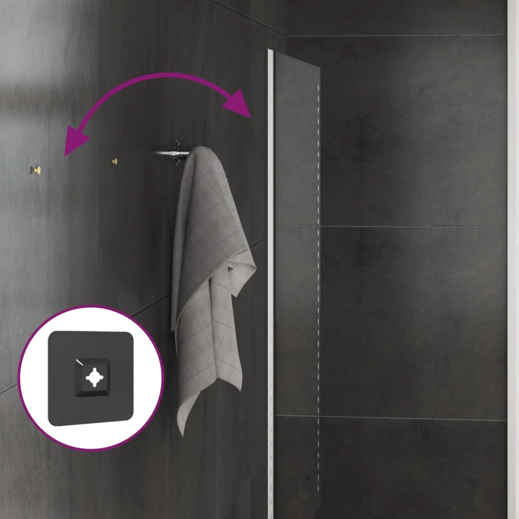 Specchio da Bagno con Luci LED-Specchio per Bagno 50x70 cm 643922