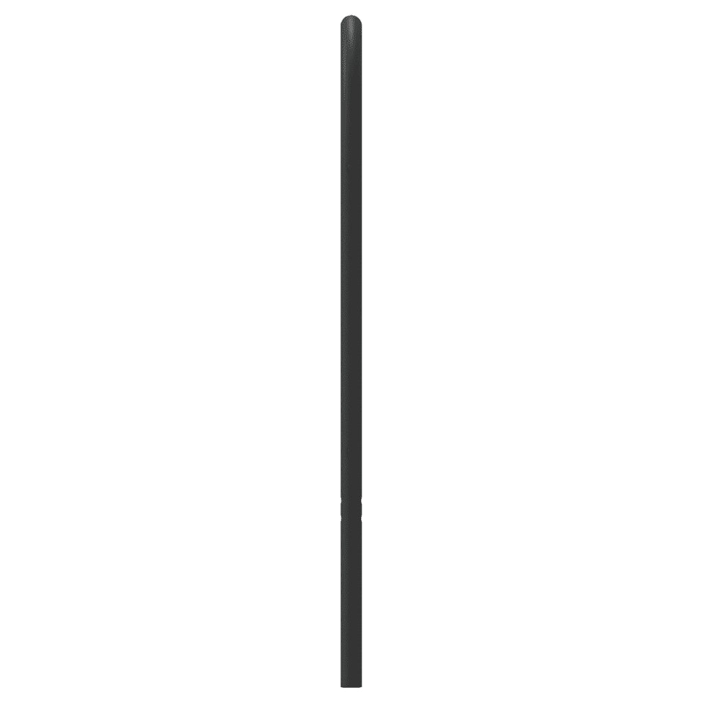 Testiera | Testata di Ricambio in Metallo Nero 75 cm
