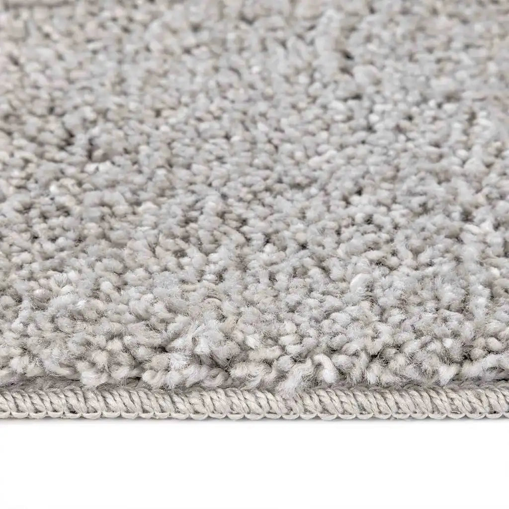 Tappeto Shaggy Antiscivolo Grigio 200 x 200 cm PP 4019778