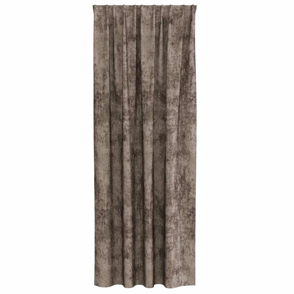 Tende in Velluto 2 pcs Cappuccino 260 x 140 cm Velluto 4107707
