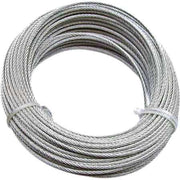 FUNE ACCIAIO INOX Ø 5 mm - rotolo 10 mt