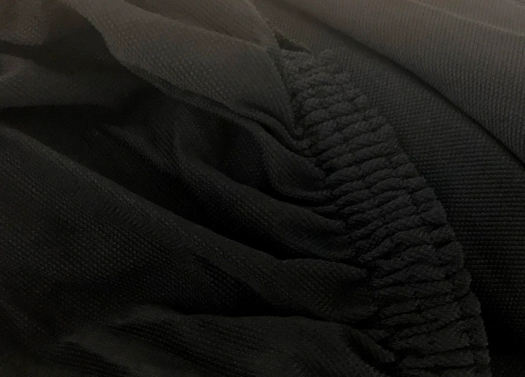 Copridivano E Copri Poltrona Antimacchia Sofà Elasticizzato Modello Magico - Poltrona - Nero