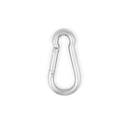 Moschettone pompiere Ã˜ 4 x 40 mm. in acciaio Inox A4 - AISI 316 - 2 pz.