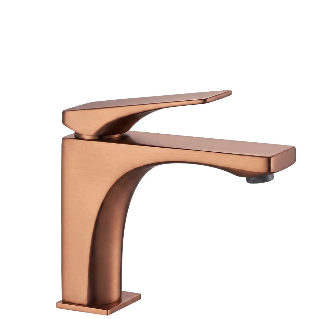 Rubinetto Da Lavabo Premium Rea Joe Brush Copper Low