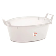 1pz bacinella ovale ã˜ 60 cm  - 30 lt neutro cod:ferx.8410167nlm