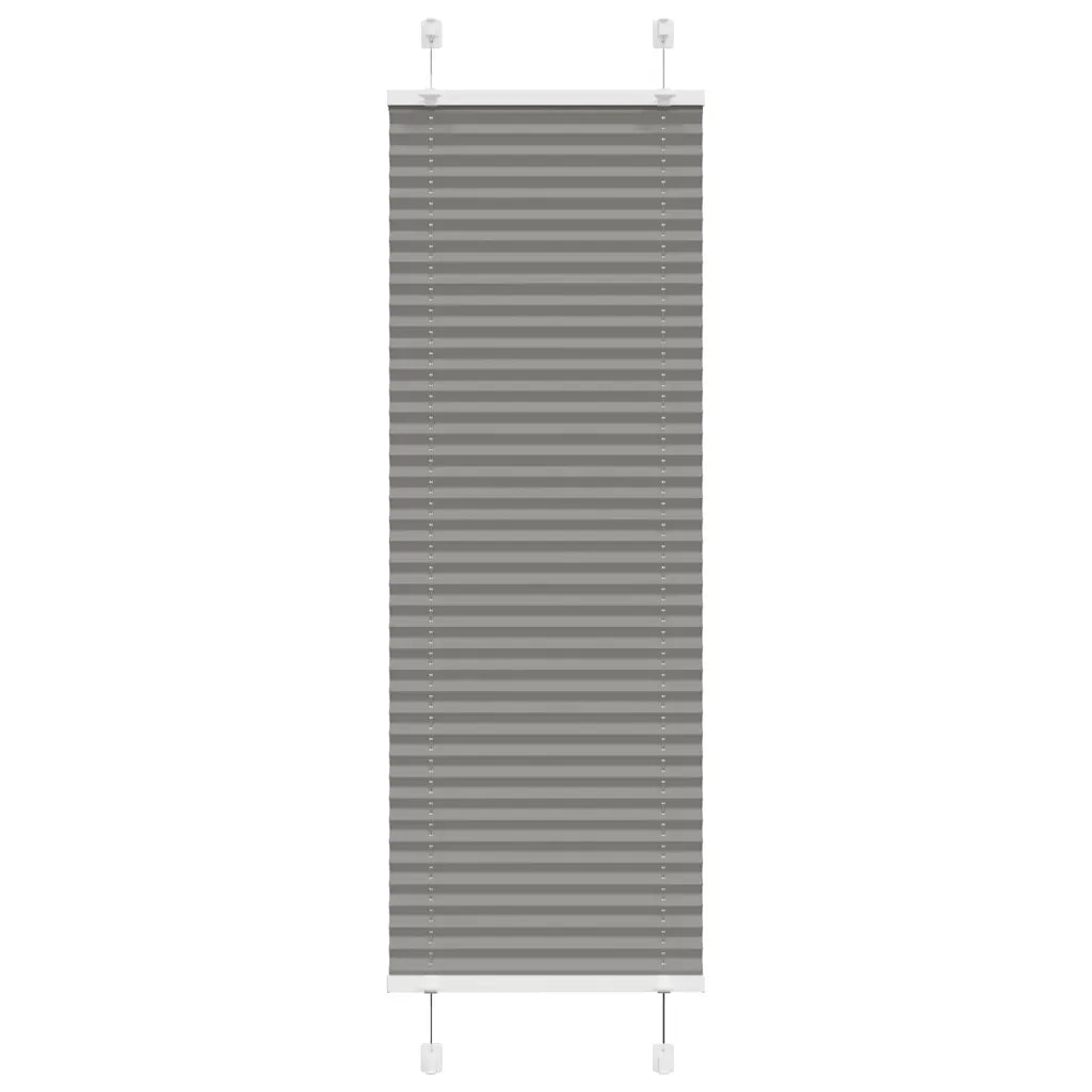 Tenda Plissettata Antracite 50x150 cm Larghezza Tessuto 49,4 cm 4015082