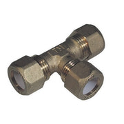 TEE CON TRE DADI PER RAME CON OGIVA TEFLON TIEMME- 3/4 x 22- TIEMM- pezzi 1