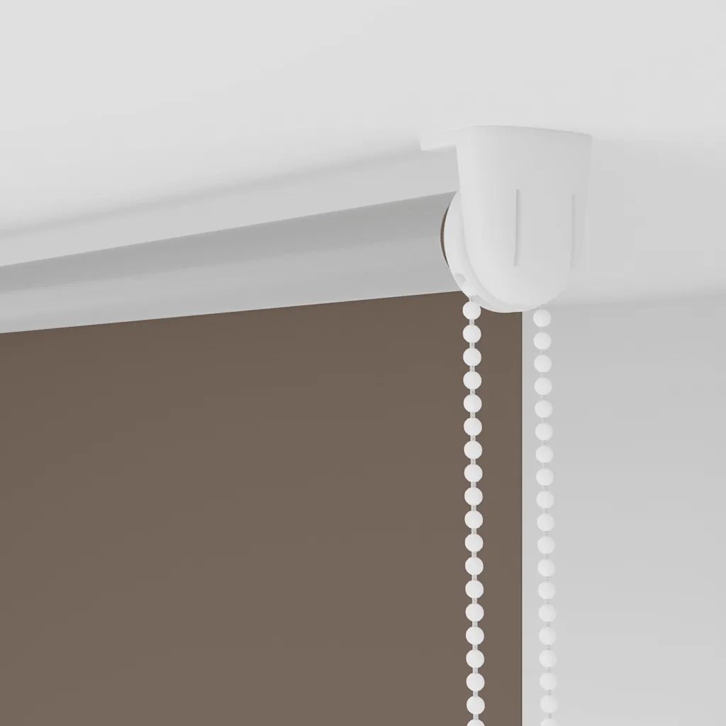 Tenda a rullo oscurante 64,4x120cm Tessuto Larghezza 60cm Caffè 240743