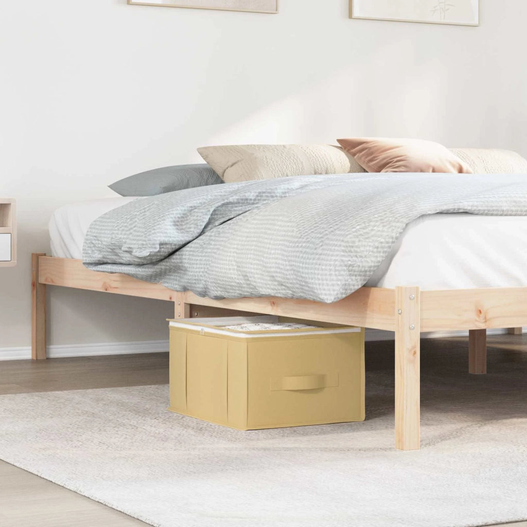 Scatola di stoccaggio con finestra trasparente in alto Crema CFW7220309
