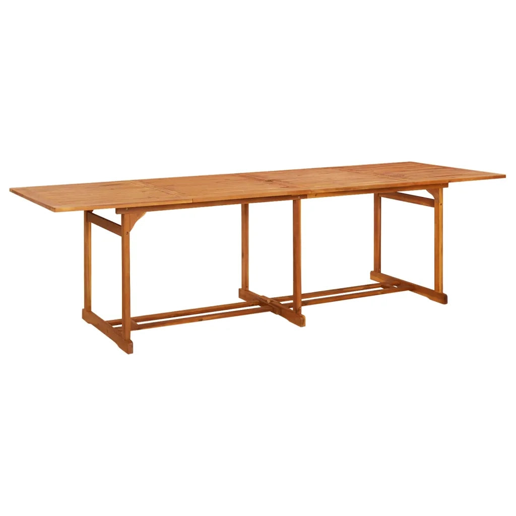 Set da Pranzo per Giardino 11 pz con Cuscini Grigio