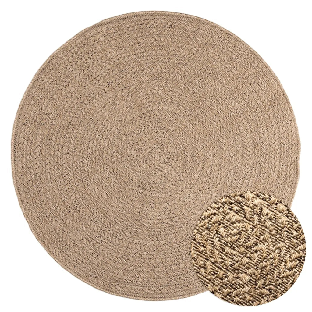 Tappeto ZIZUR 120 cm Aspetto Iuta per Interni ed Esterni 364836