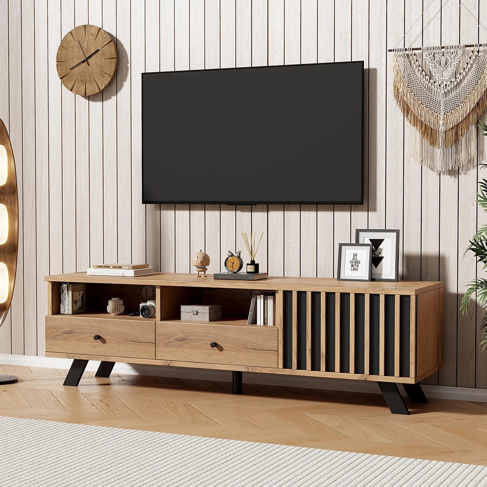 Set salotto - Xylo - Buffet 120cm+TV 150cm 5 ripiani