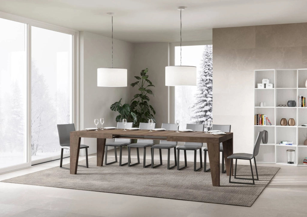 Tavolo Allungabile 200/460x90x77 cm Naxy Noce