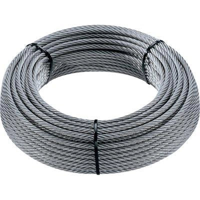 FUNE ACCIAIO ZINCATA MAXIROLL  D.MM  2 L. MT 100