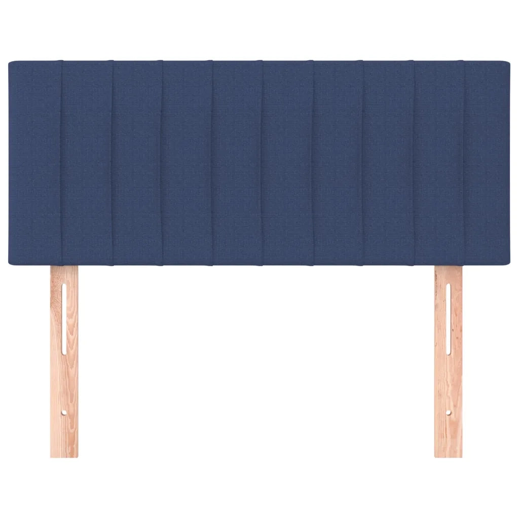 Testiera Blu 100x5x78/88 cm in Tessuto 346234