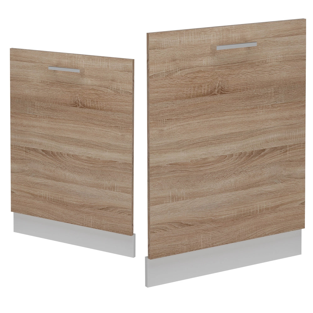 Pannello frontale della lavastoviglie R-Line Sonoma/Bianco 60 cm, PL Marmo Vicco