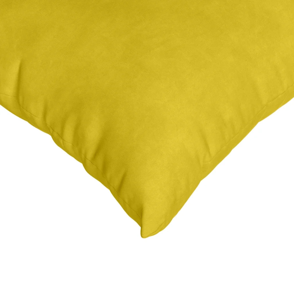 Cuscini da Divano 2 pcs Giallo 50 x 30 cm Tessuto in Cords 42013634