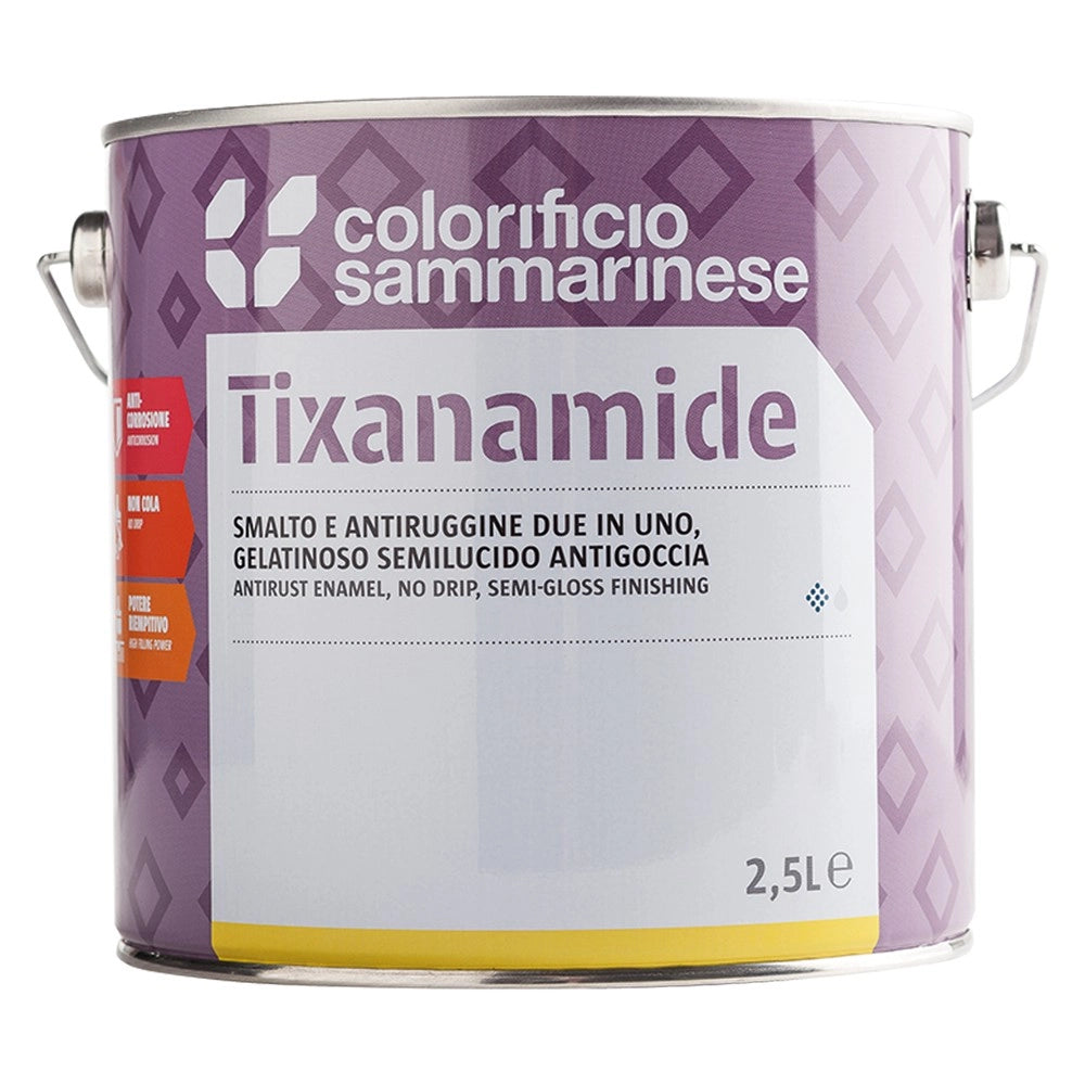 SMALTO ANTIRUGGINE TIXANAMIDE 0,750 BIANCO